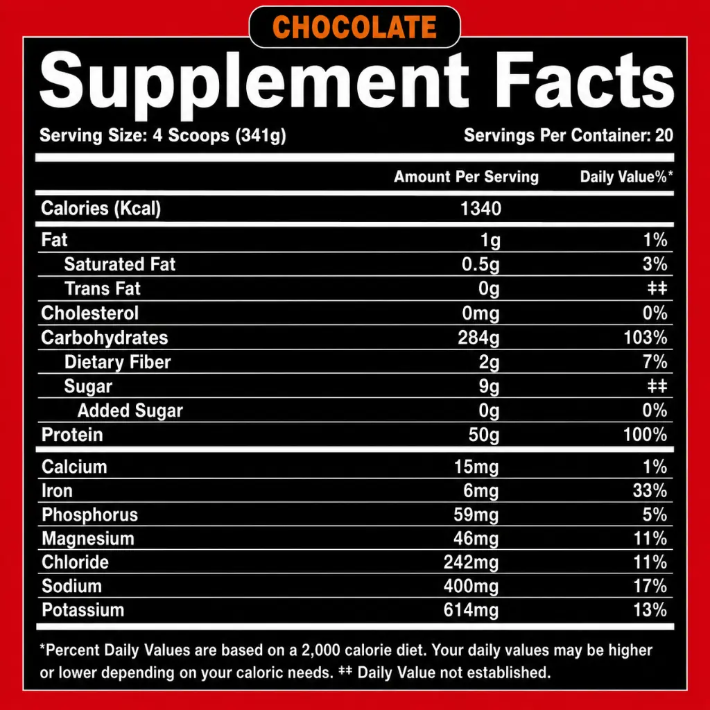 beef mass plus facts