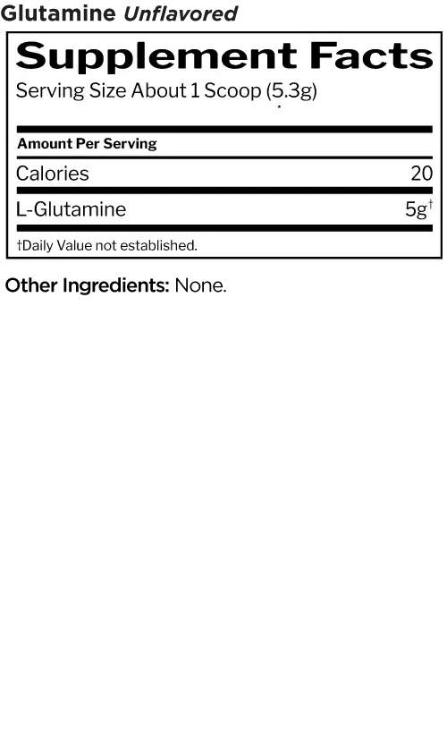Glutamine facts