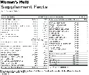 womens-multi facts