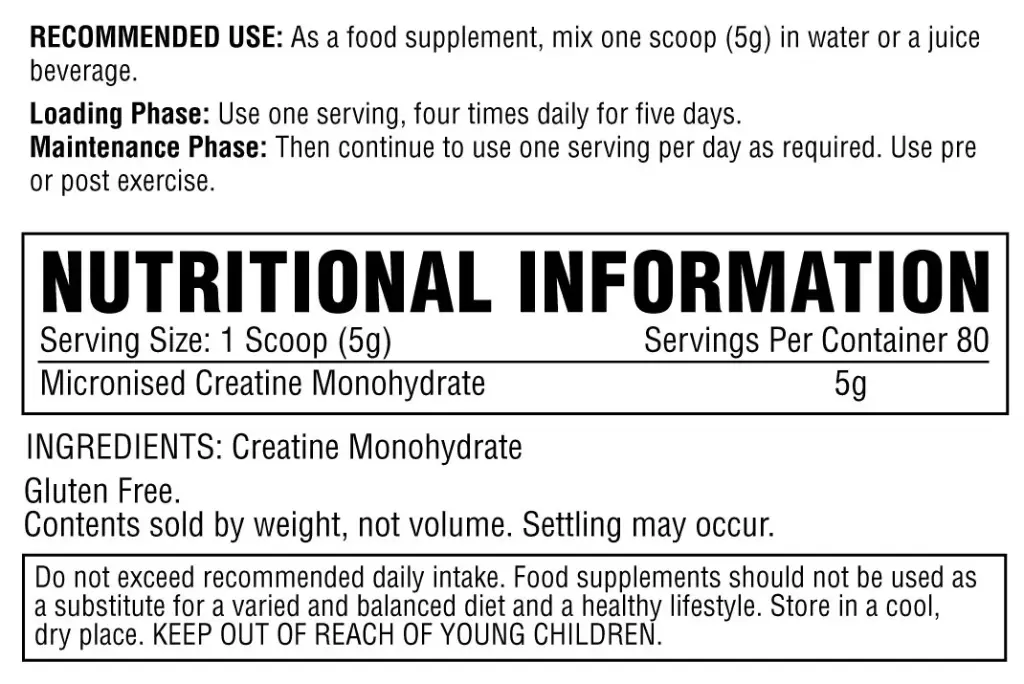 creatine facts
